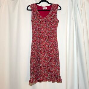 Vintage Byer Too Floral Midi Dress